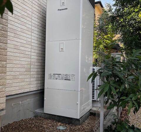 最高の基礎にエコキュートを